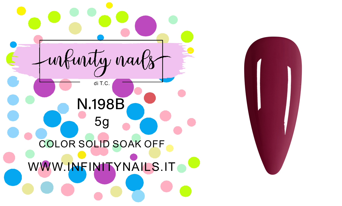 198 B COLORE SOLID INFINITY NAILS